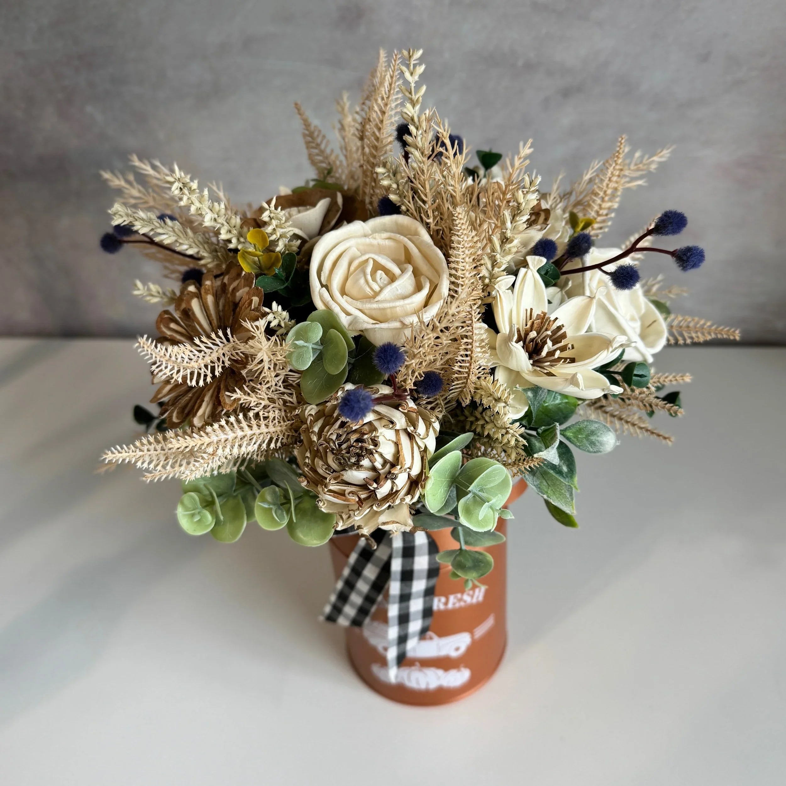 Farmhouse Milk Can - Sola Wood Flowers | Handcrafted in Austin, TX by Sola Flower Sam