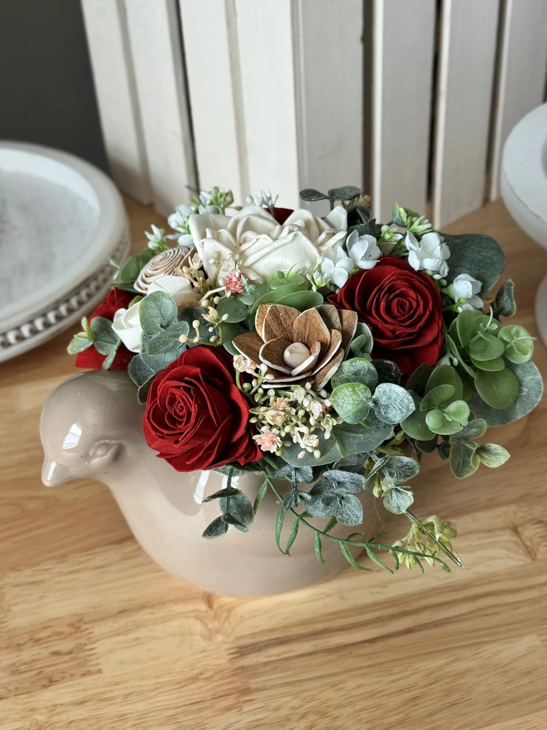 Crimson Dove - Sola Wood Flowers | Handcrafted in Austin, TX by Sola Flower Sam