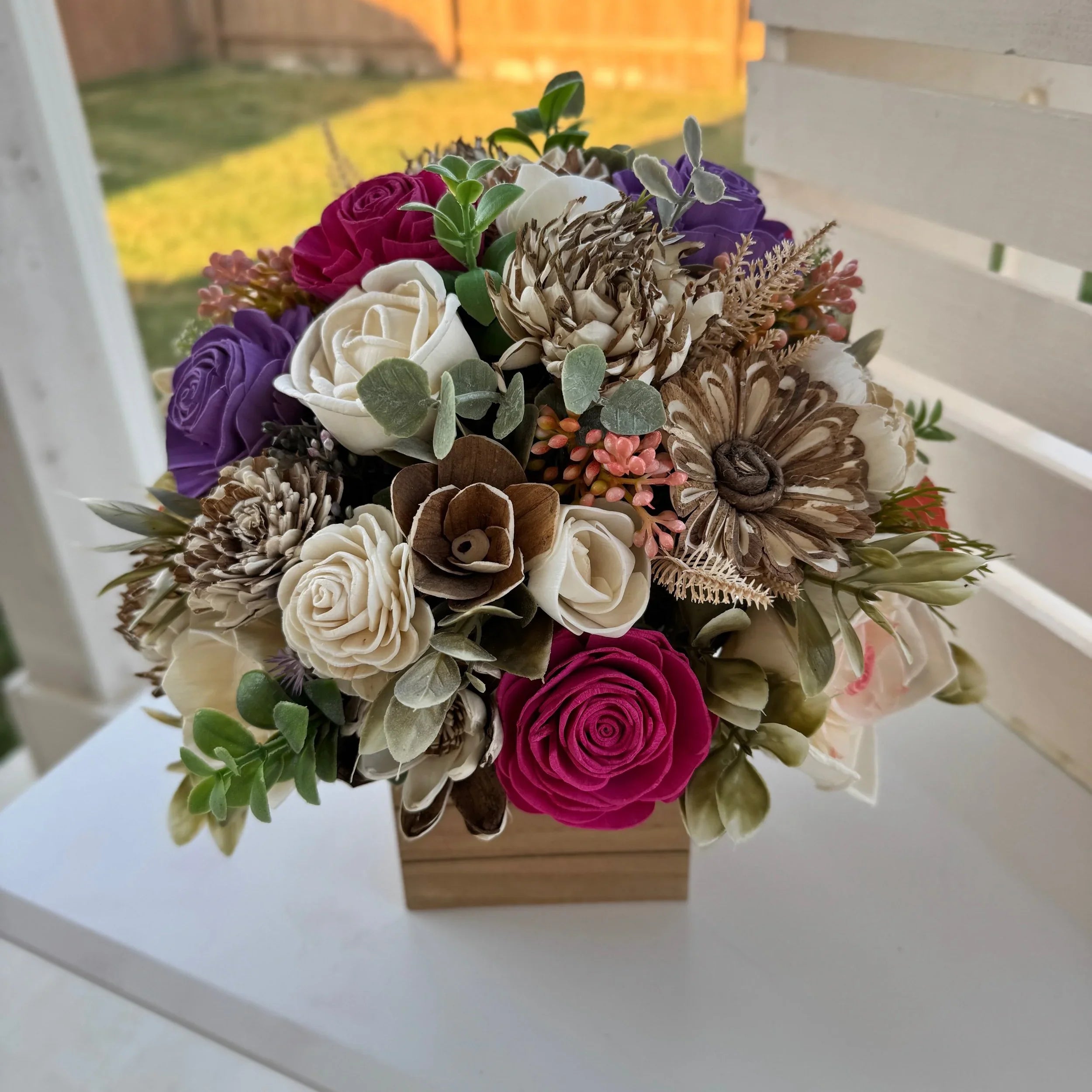 Wooden Planter - 10x10 - Sola Wood Flowers | Handcrafted in Austin, TX by Sola Flower Sam