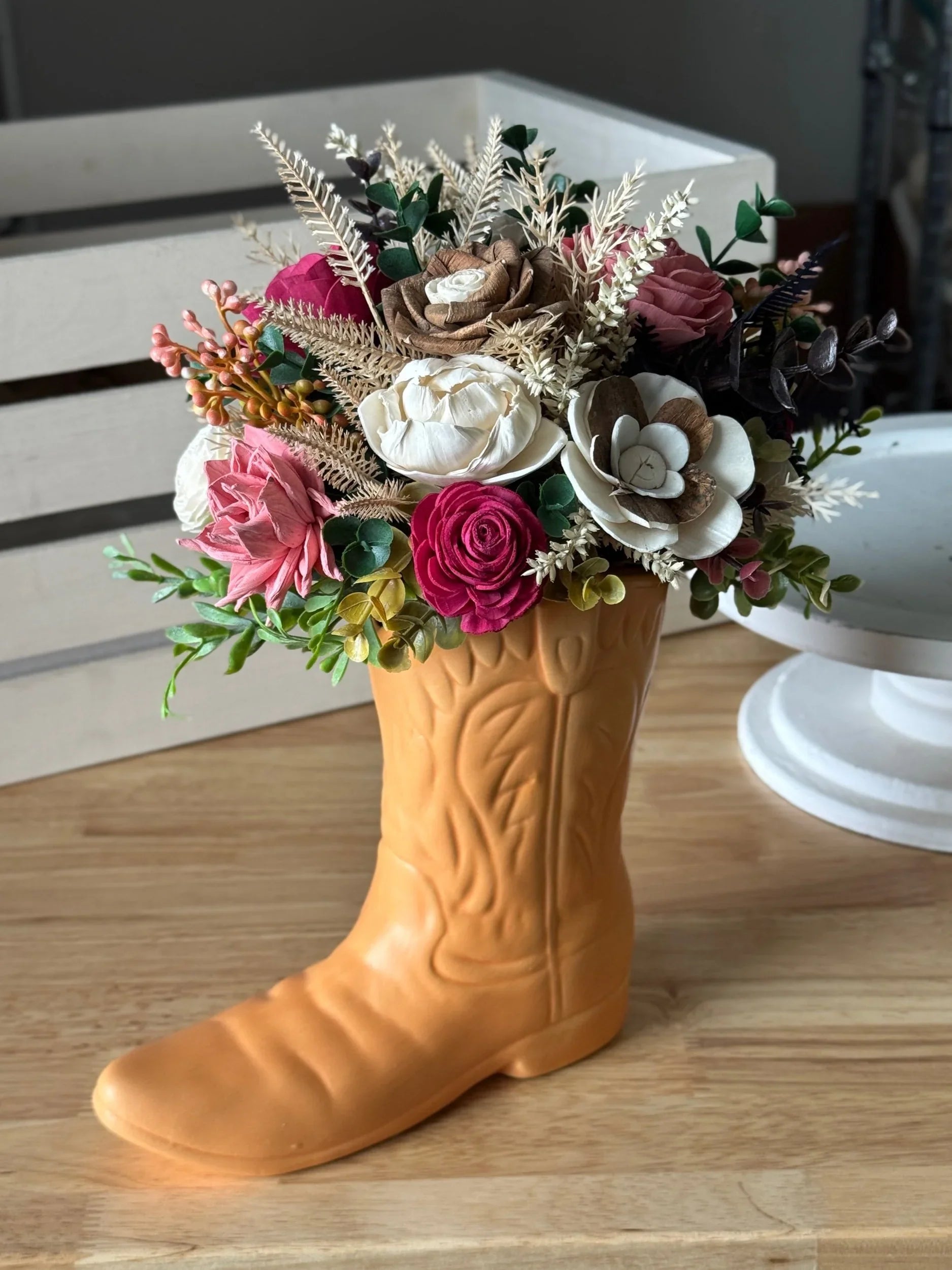 Festival Boots | Sherbert - Sola Wood Flowers | Handcrafted in Austin, TX by Sola Flower Sam