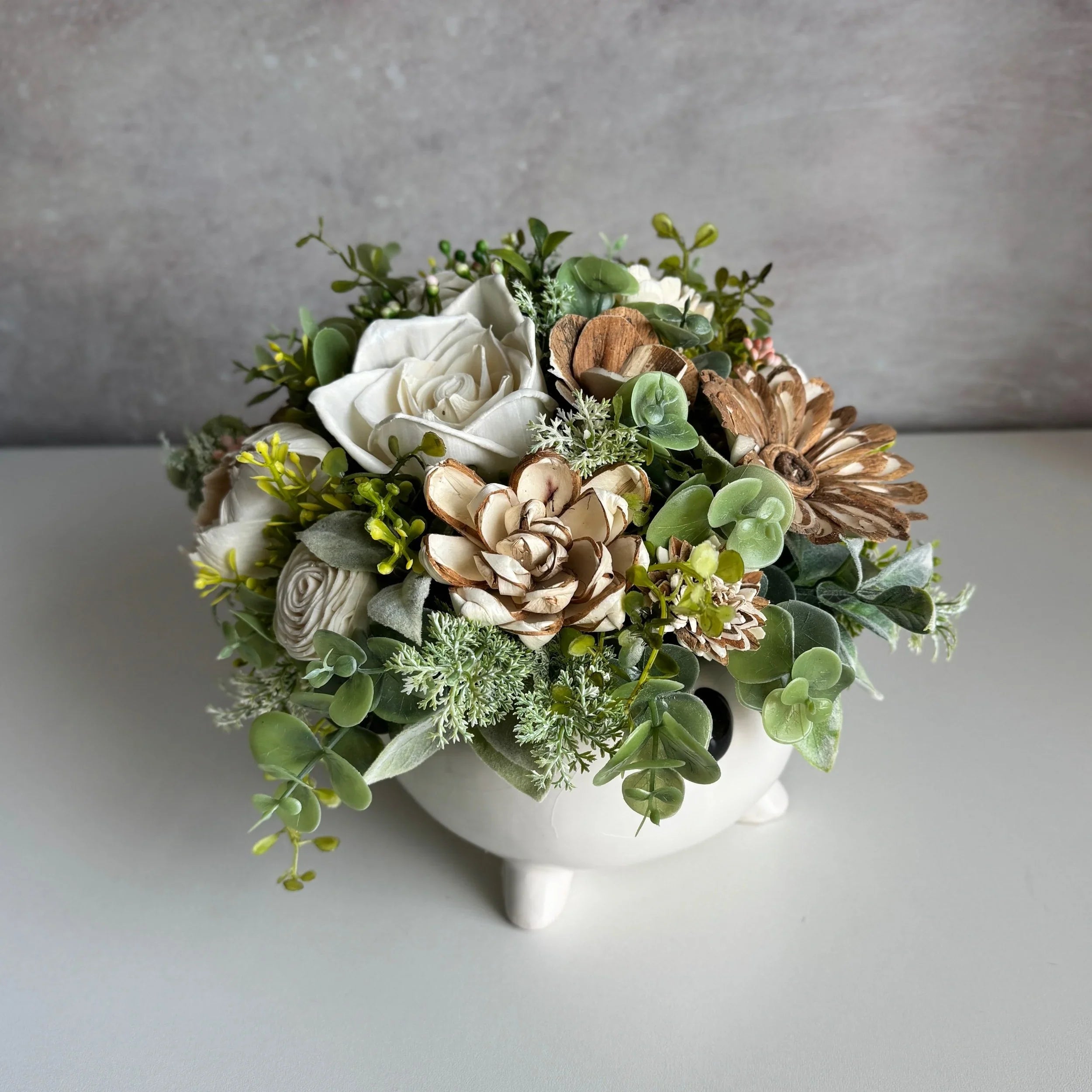 Farmhouse Pig - Sola Wood Flowers | Handcrafted in Austin, TX by Sola Flower Sam