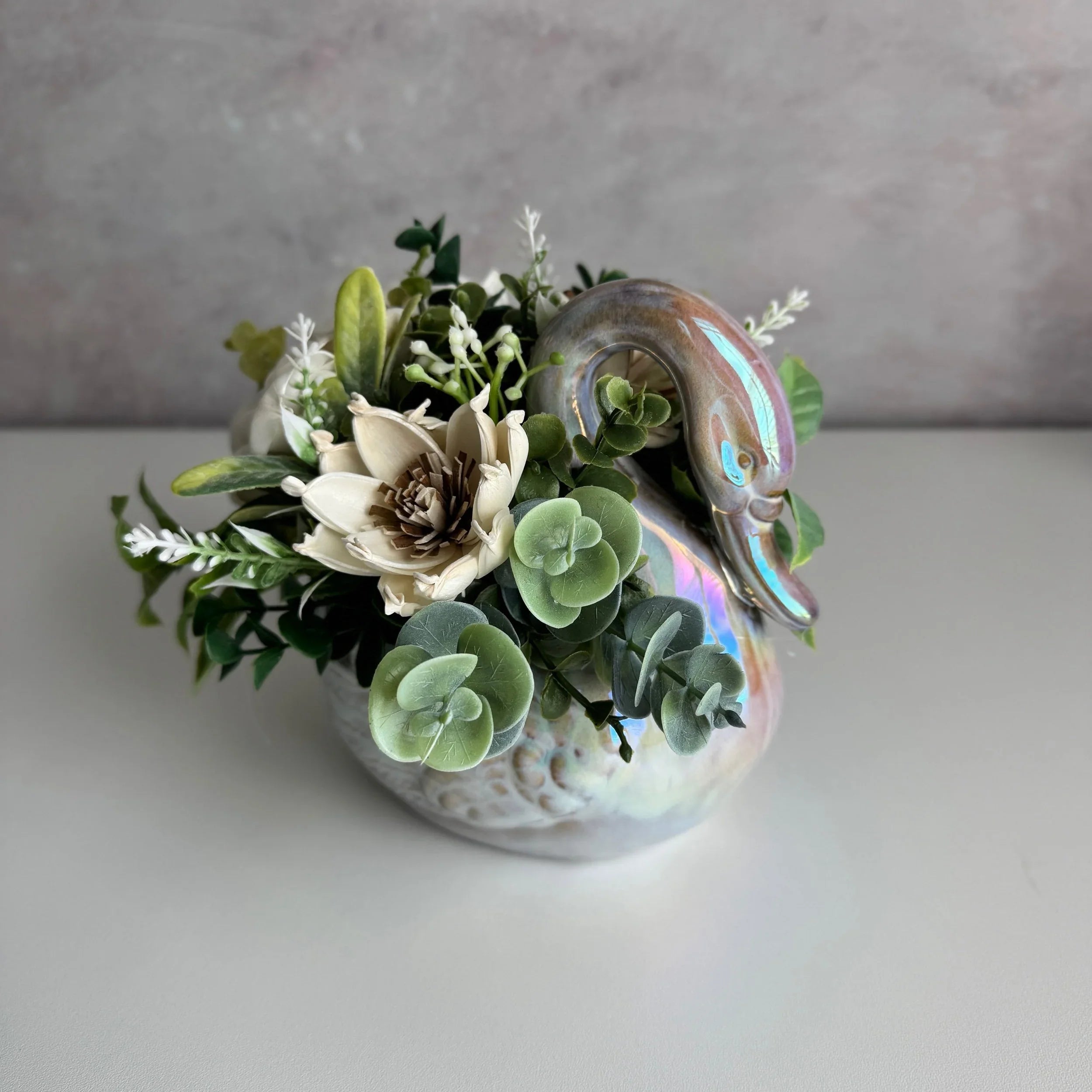 Silver Lake Swan II - Sola Wood Flowers | Handcrafted in Austin, TX by Sola Flower Sam