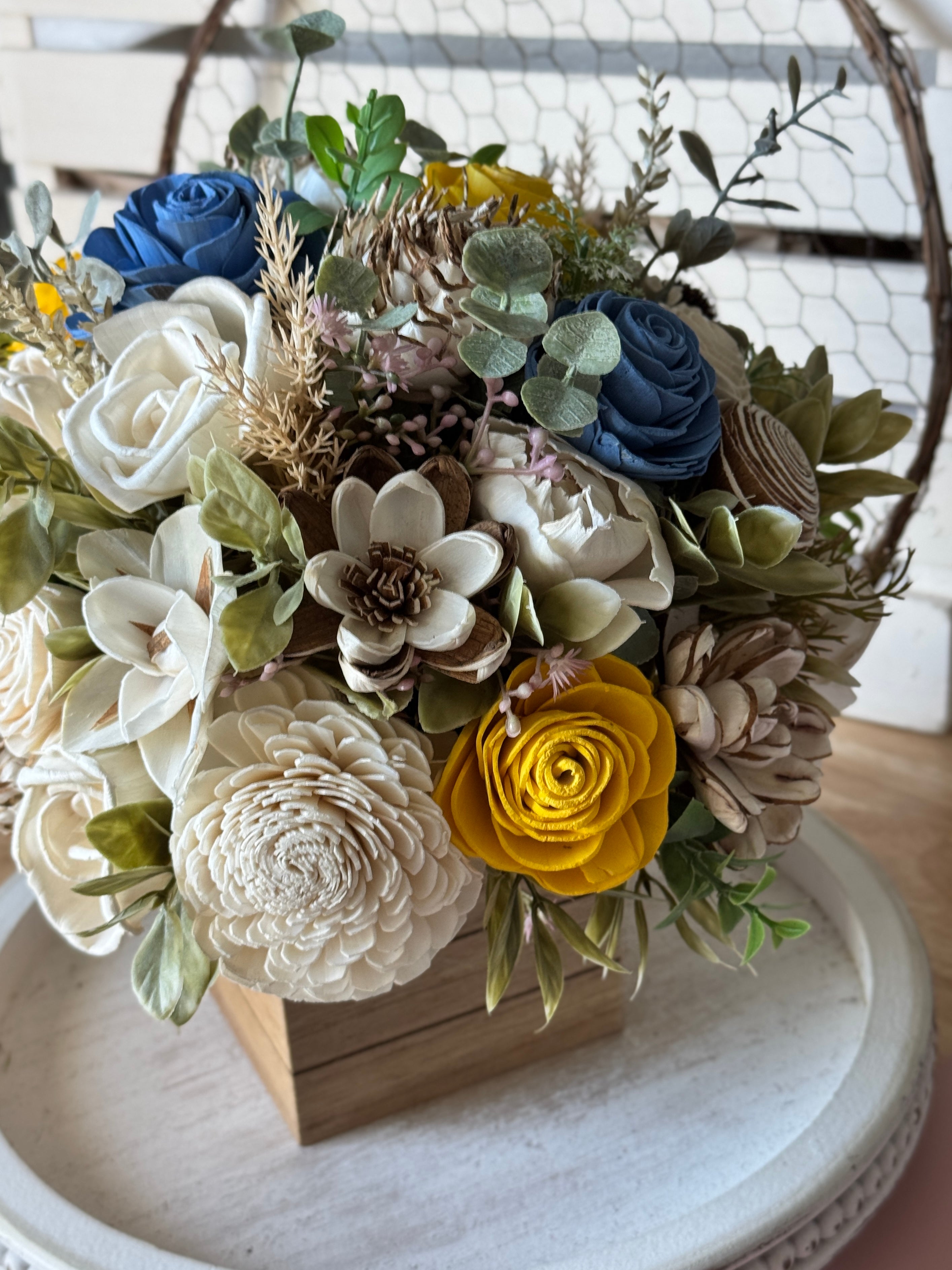 Maribelle - 10x10'' Design - Sola Wood Flowers | Handcrafted in Austin, TX by Sola Flower Sam