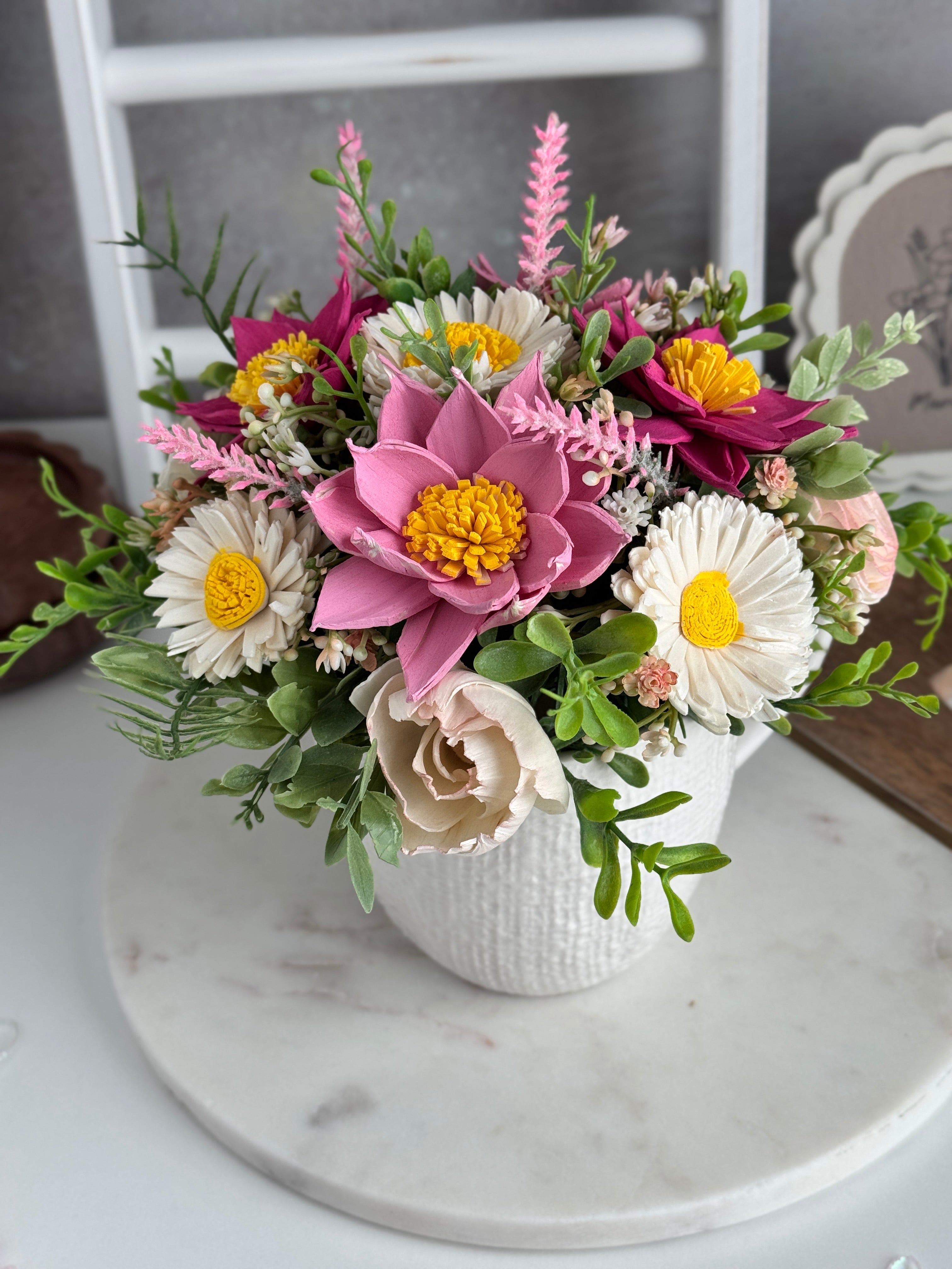 Mug of Joy Sola Wood Flower Design - Sola Wood Flowers | Handcrafted in Austin, TX by Sola Flower Sam