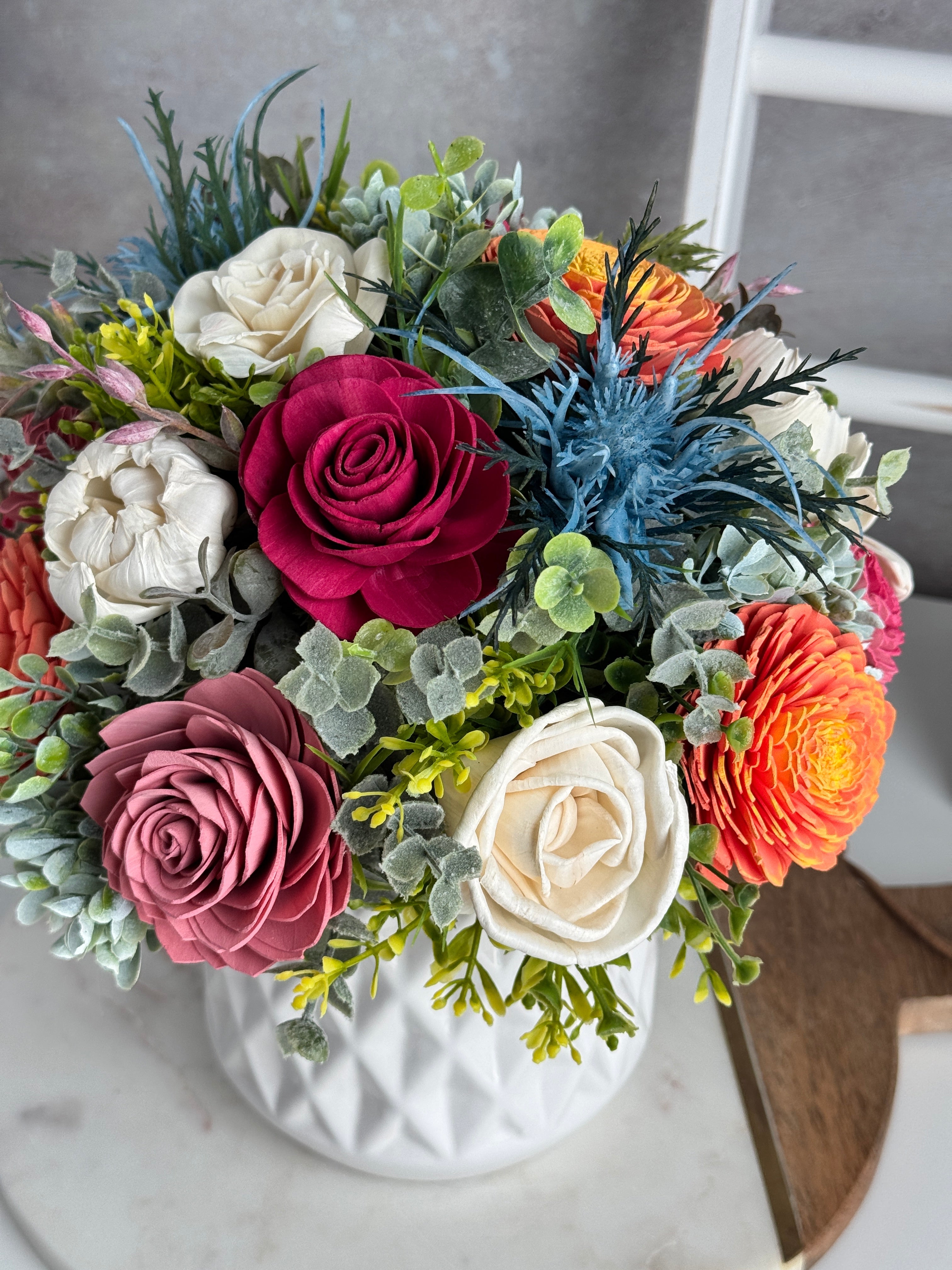 Peach Fuzz | Sola Wood Flower Arrangement - Sola Wood Flowers | Handcrafted in Austin, TX by Sola Flower Sam