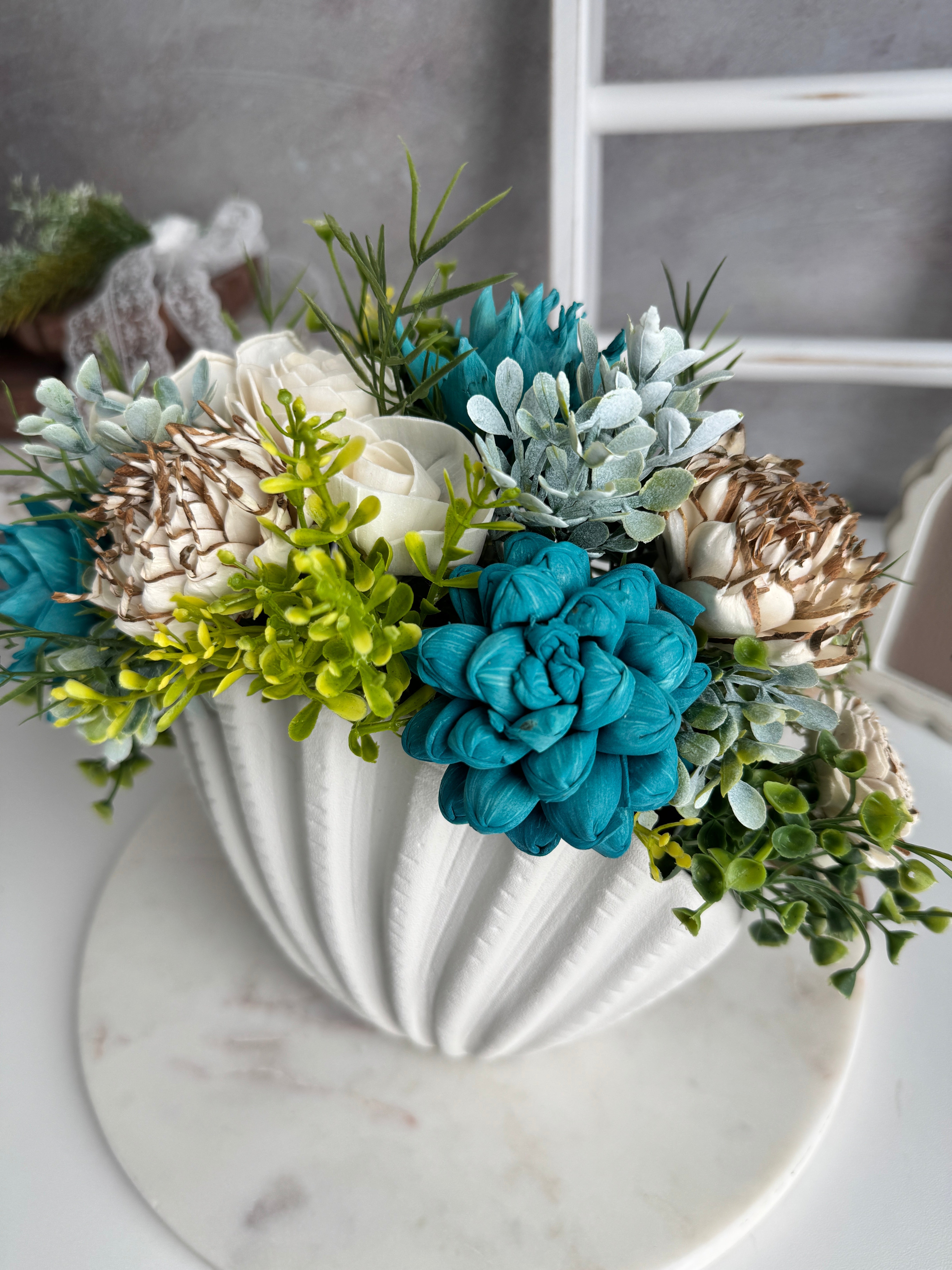 Tidal Bloom | Ocean Theme - Sola Wood Flowers | Handcrafted in Austin, TX by Sola Flower Sam