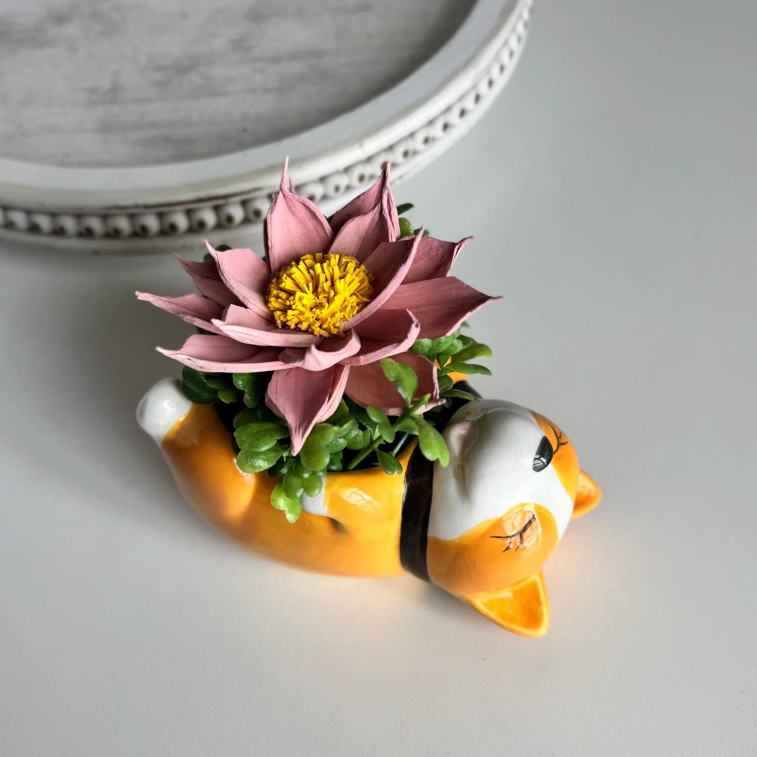 Corgi Pink Bloom - Sola Wood Flowers | Handcrafted in Austin, TX by Sola Flower Sam