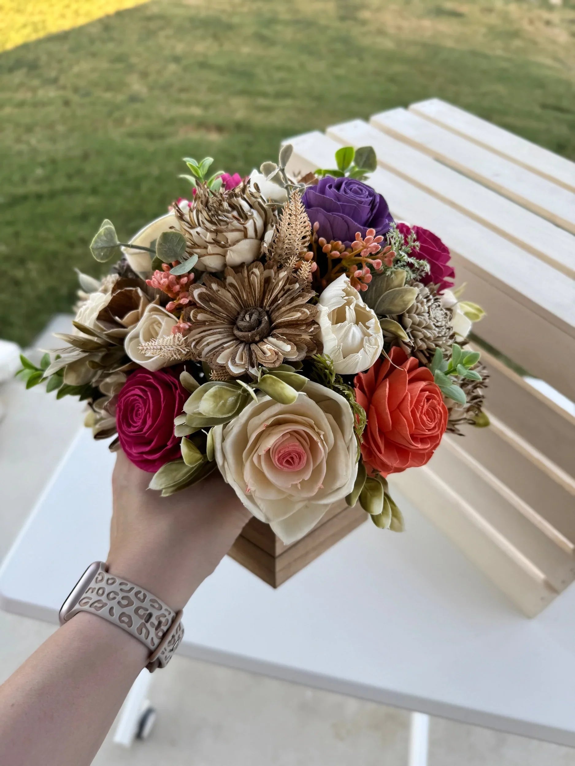 Wooden Planter - 10x10 - Sola Wood Flowers | Handcrafted in Austin, TX by Sola Flower Sam