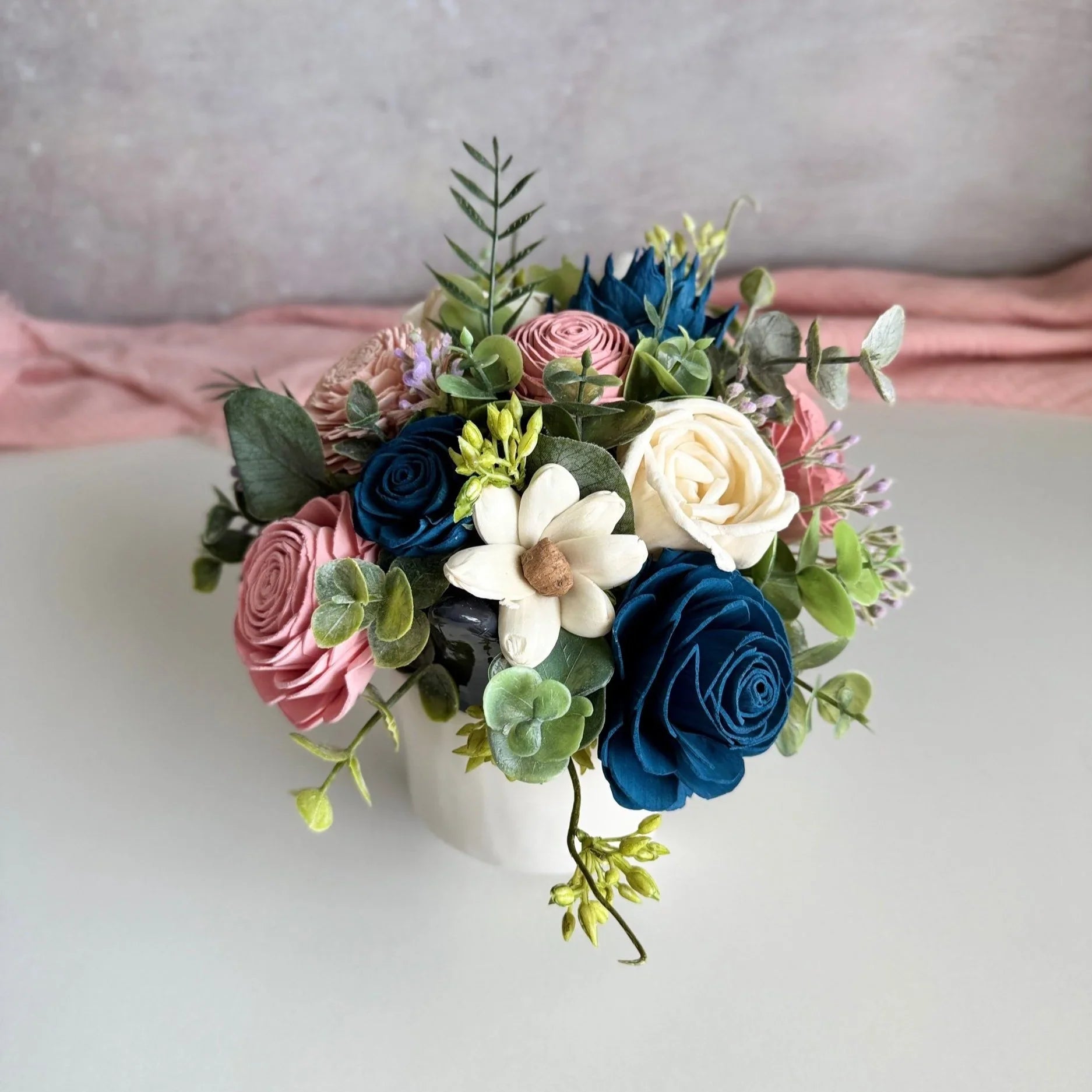 Man’s Best Friend | Dog Planter with Wood Flowers - Sola Wood Flowers | Handcrafted in Austin, TX by Sola Flower Sam