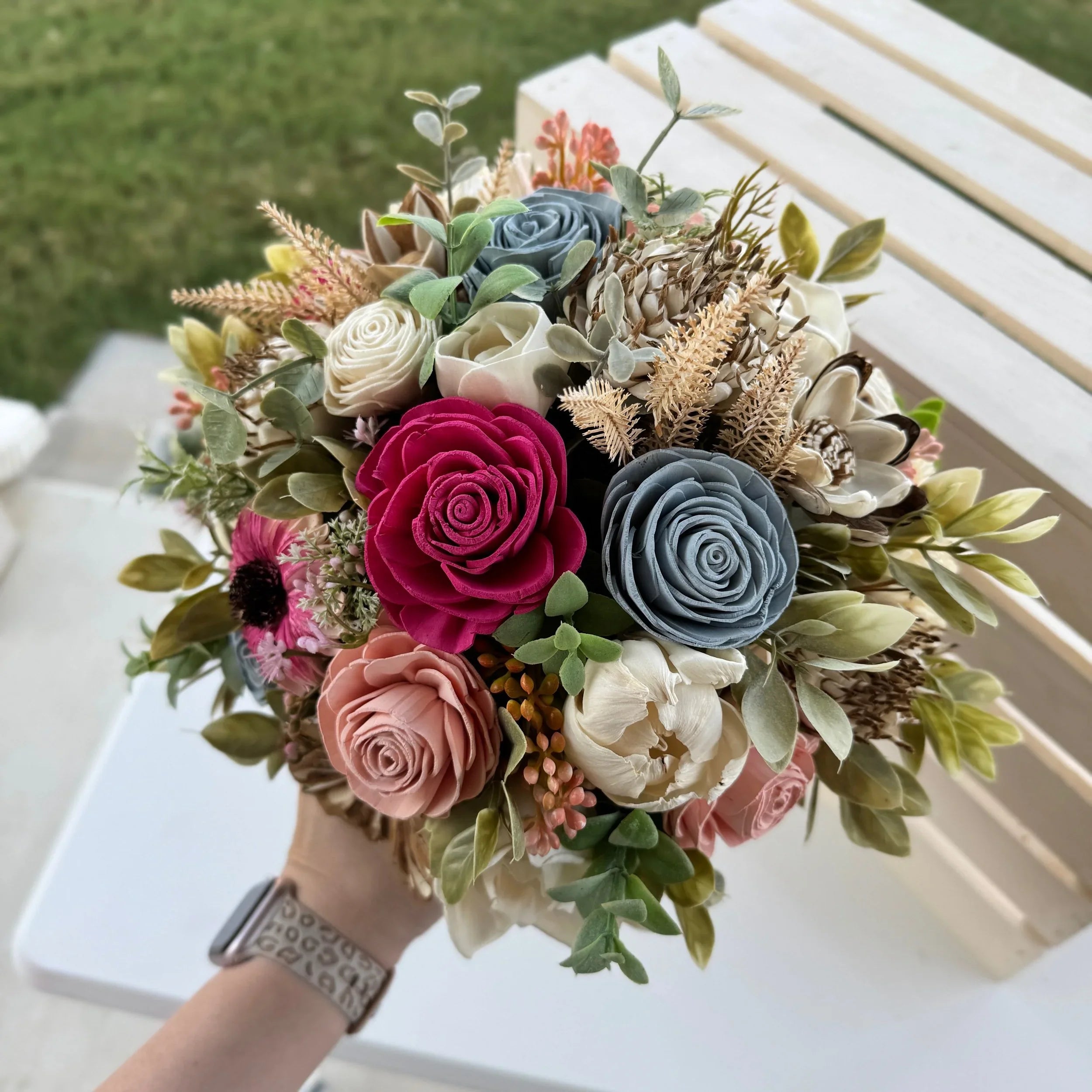 Bridget - 10x10'' - Sola Wood Flowers | Handcrafted in Austin, TX by Sola Flower Sam