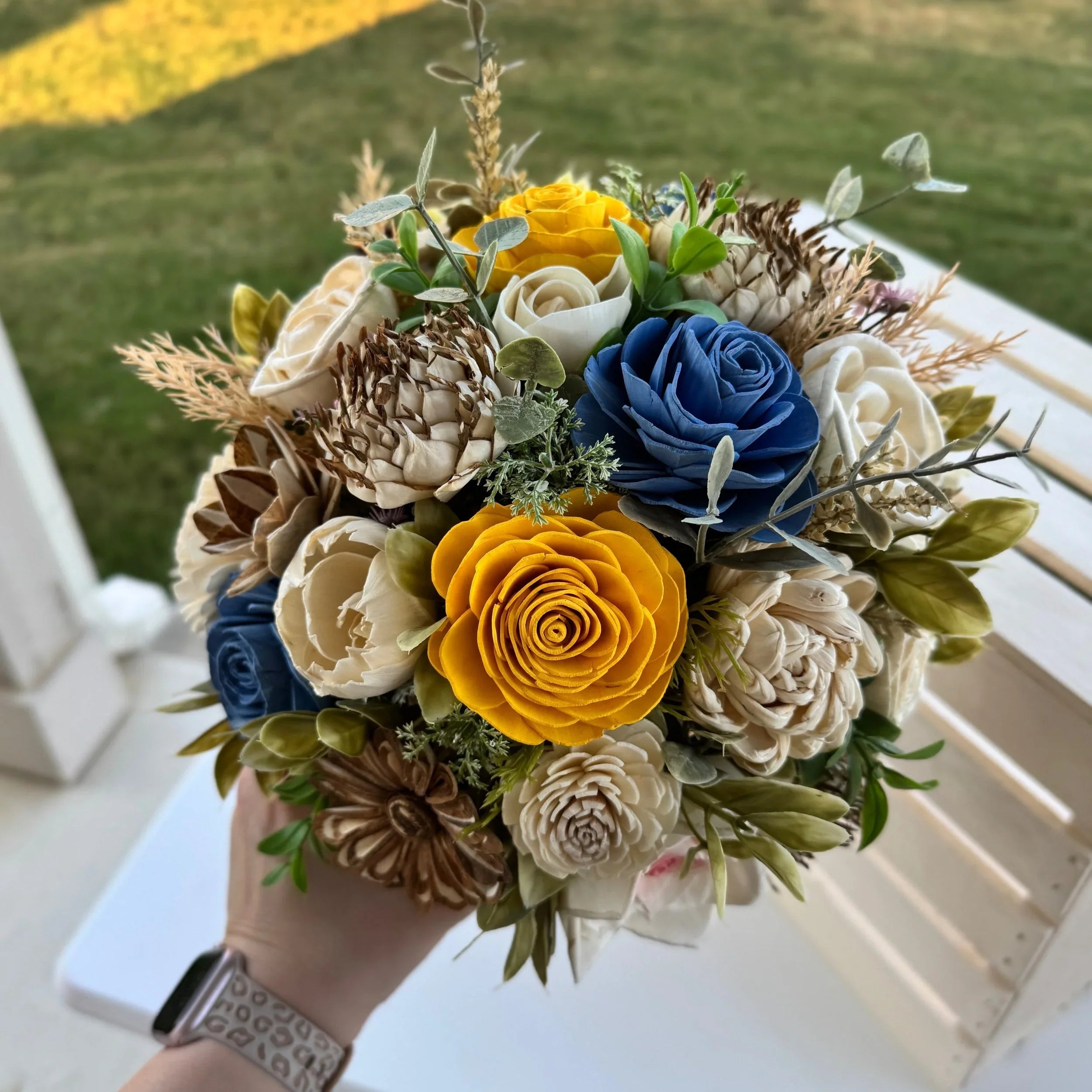 Maribelle - 10x10'' - Sola Wood Flowers | Handcrafted in Austin, TX by Sola Flower Sam