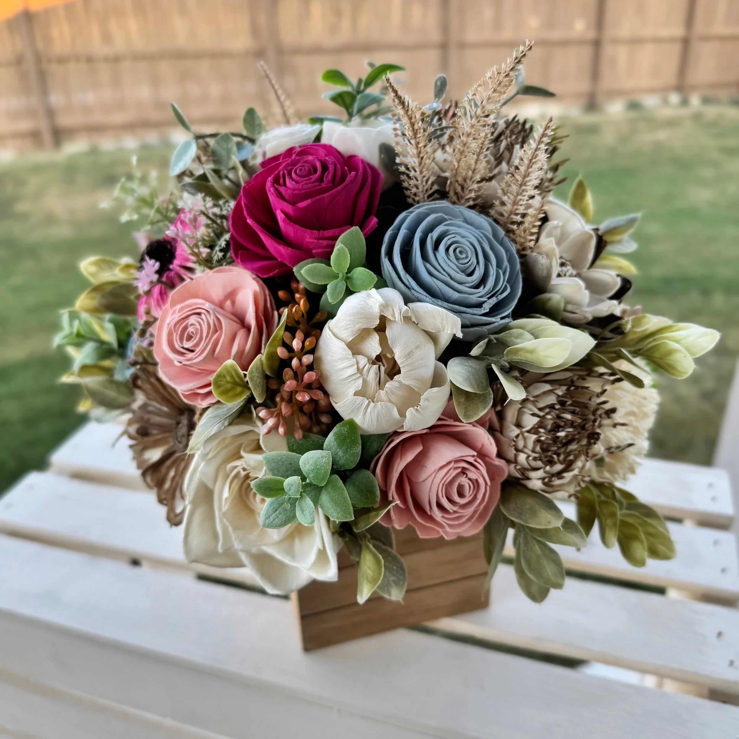 Bridget - 10x10'' - Sola Wood Flowers | Handcrafted in Austin, TX by Sola Flower Sam