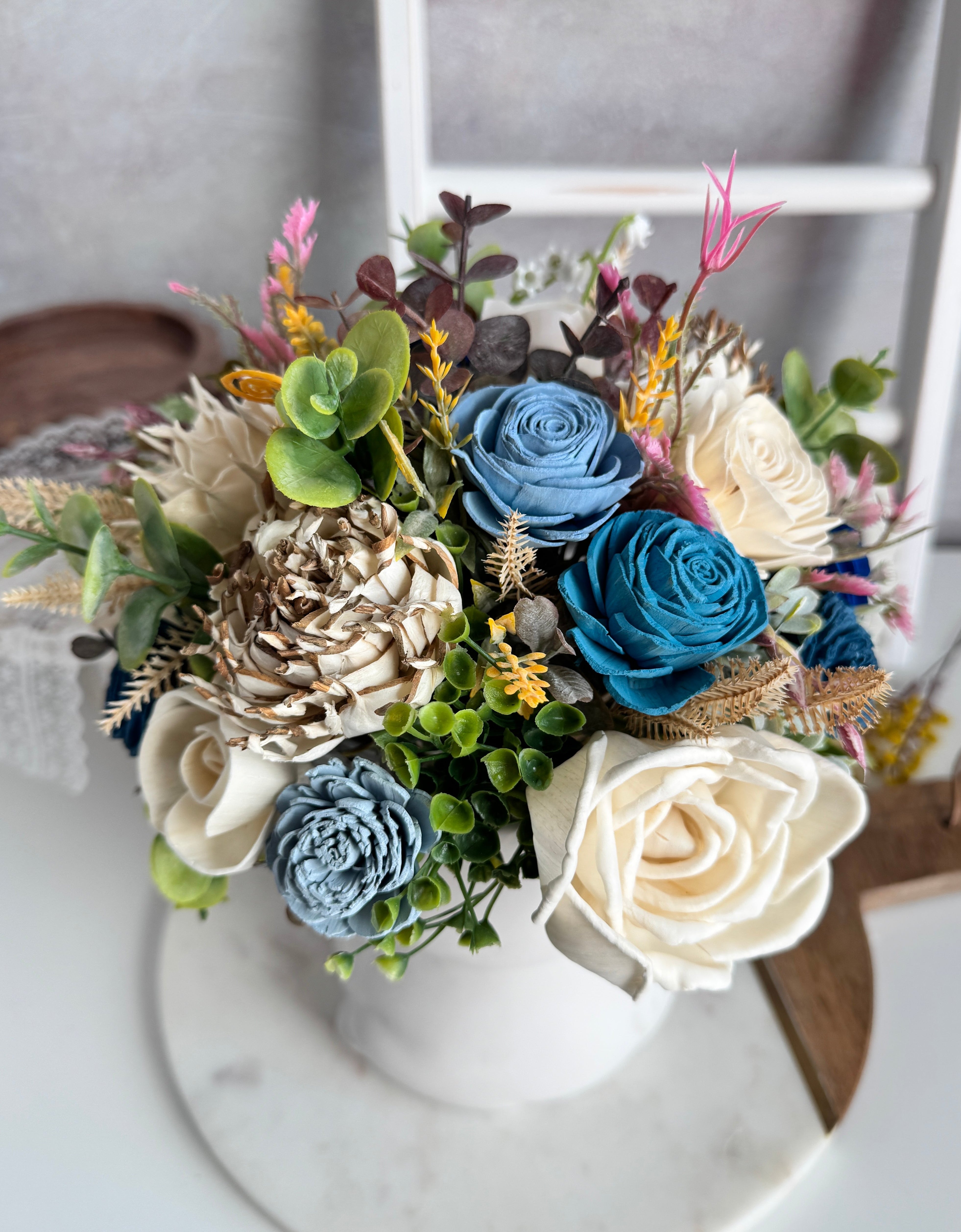 Blue Puppy Design - Sola Wood Flowers | Handcrafted in Austin, TX by Sola Flower Sam