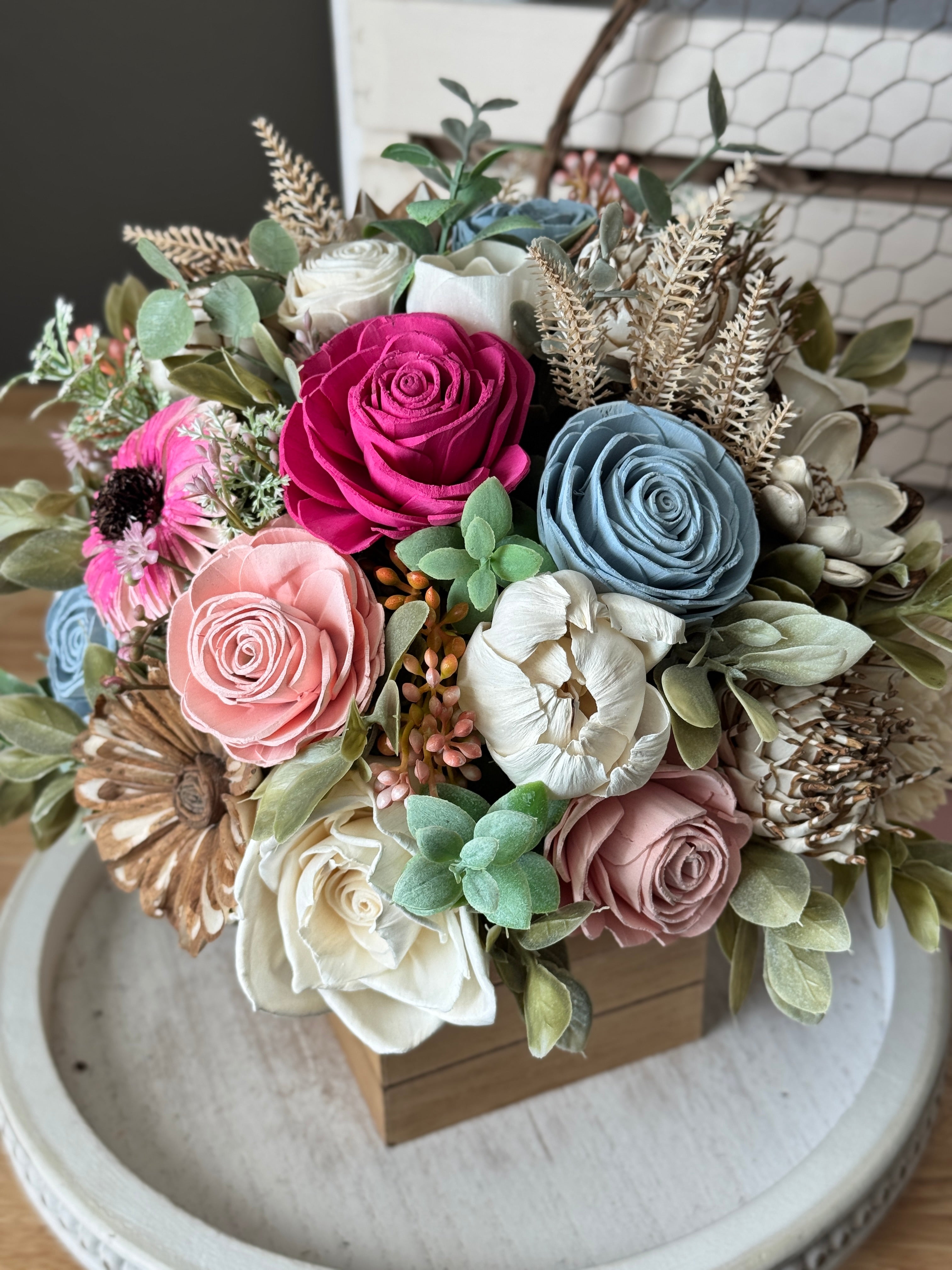 Bridget - 10x10'' Design - Sola Wood Flowers | Handcrafted in Austin, TX by Sola Flower Sam