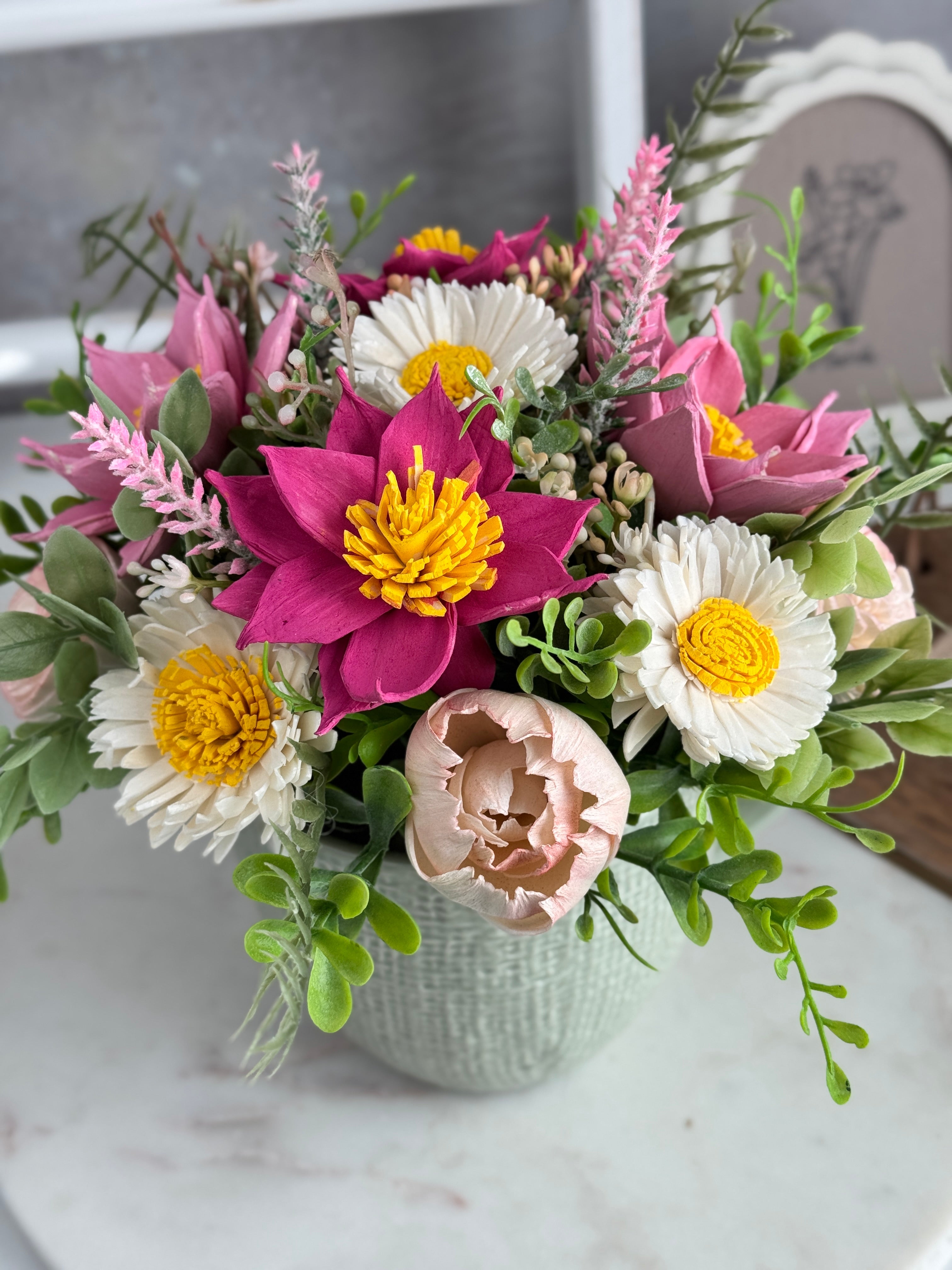 Cup of Cheer Sola Wood Flower Mug - Sola Wood Flowers | Handcrafted in Austin, TX by Sola Flower Sam