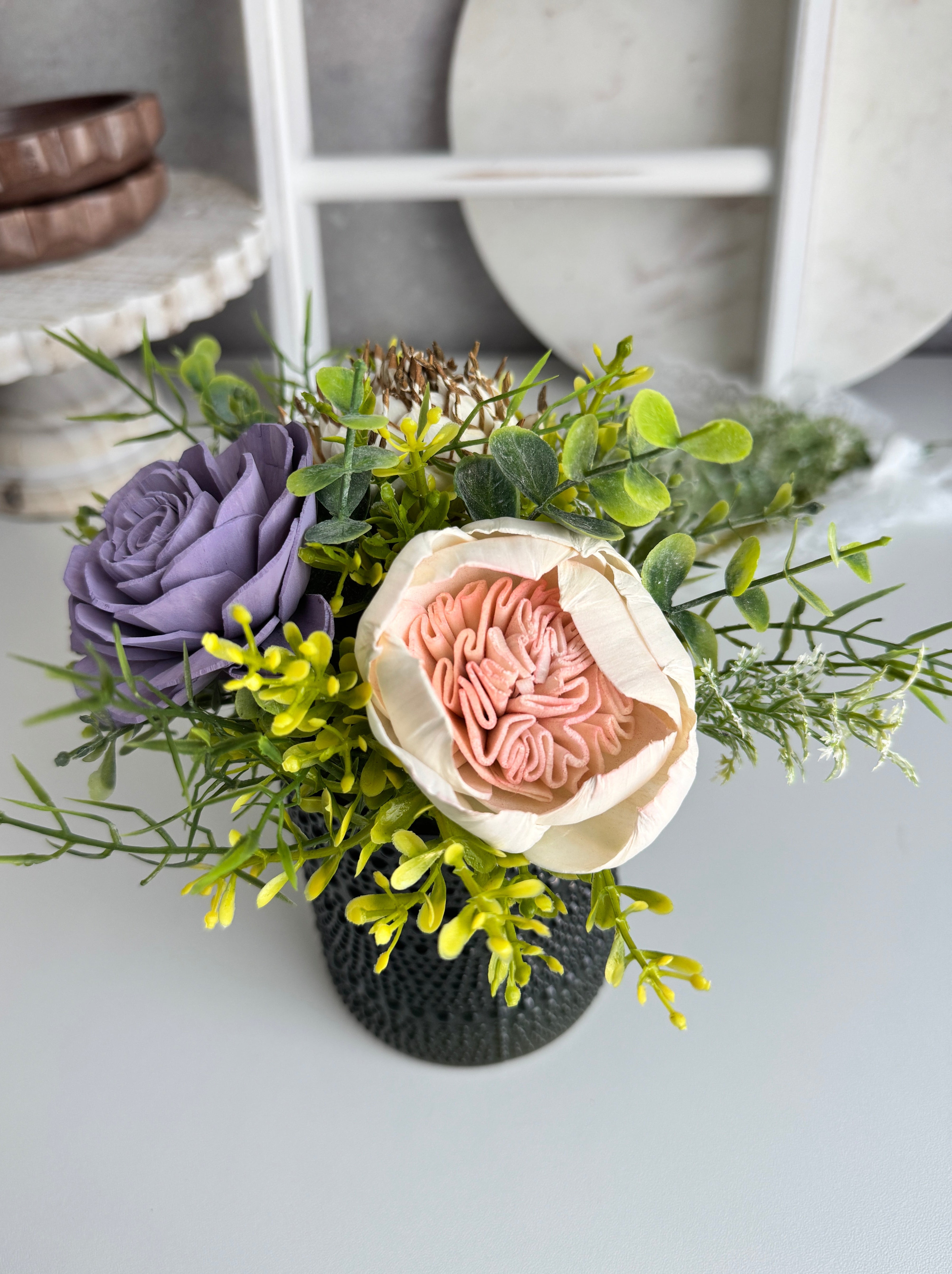 Devin Sola Wood Flower Bouquet | Handmade in Georgetown TX