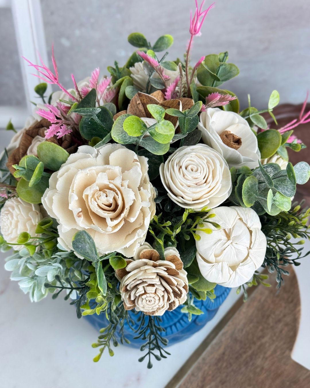 Juniper Owl | Sola Wood Flower Arrangement - Sola Wood Flowers | Handcrafted in Austin, TX by Sola Flower Sam