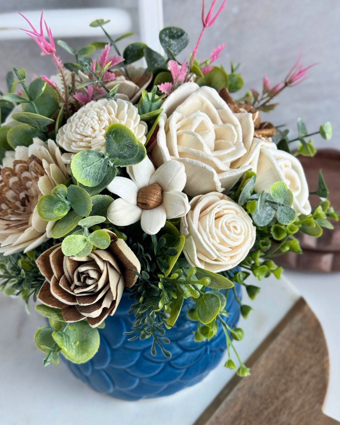 Juniper Owl | Sola Wood Flower Arrangement - Sola Wood Flowers | Handcrafted in Austin, TX by Sola Flower Sam