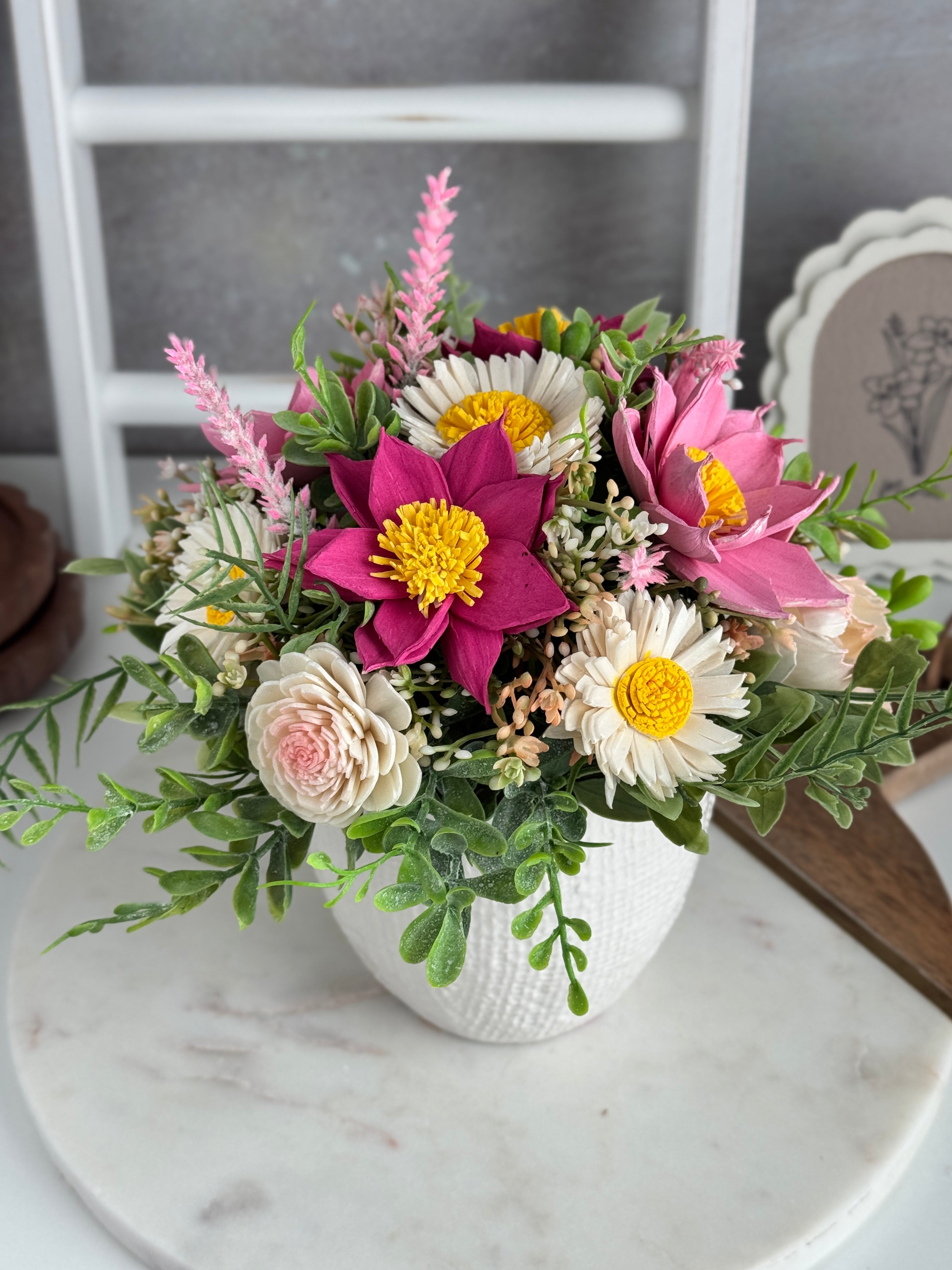 Mug of Joy Sola Wood Flower Design - Sola Wood Flowers | Handcrafted in Austin, TX by Sola Flower Sam