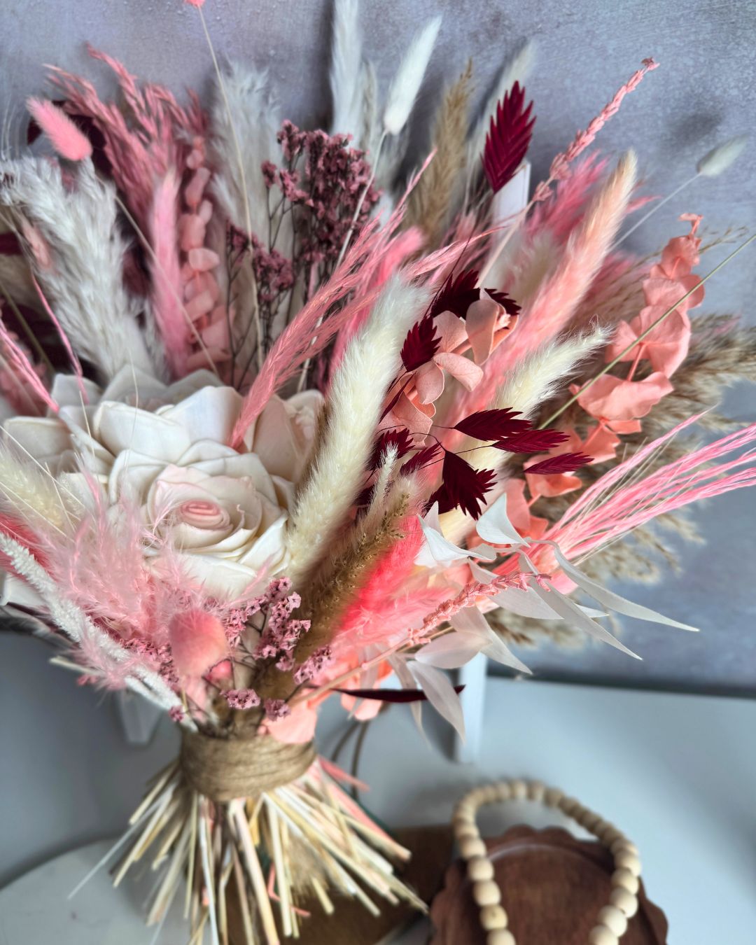 Pink Pampas XL Sola Wood Flower Bouquet - Sola Wood Flowers | Handcrafted in Austin, TX by Sola Flower Sam