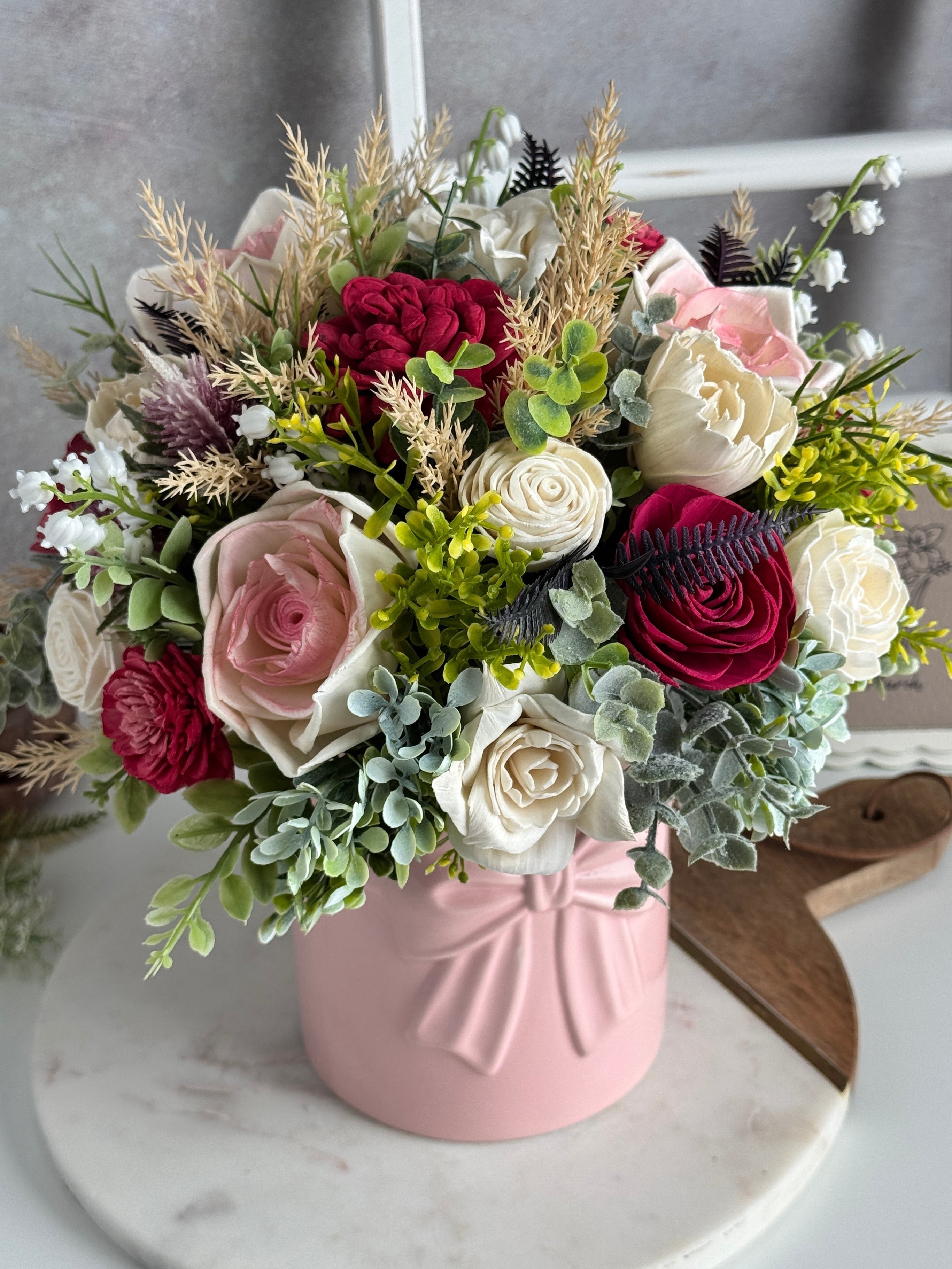 Large Sola Wood Flower Designs | Statement Faux Florals