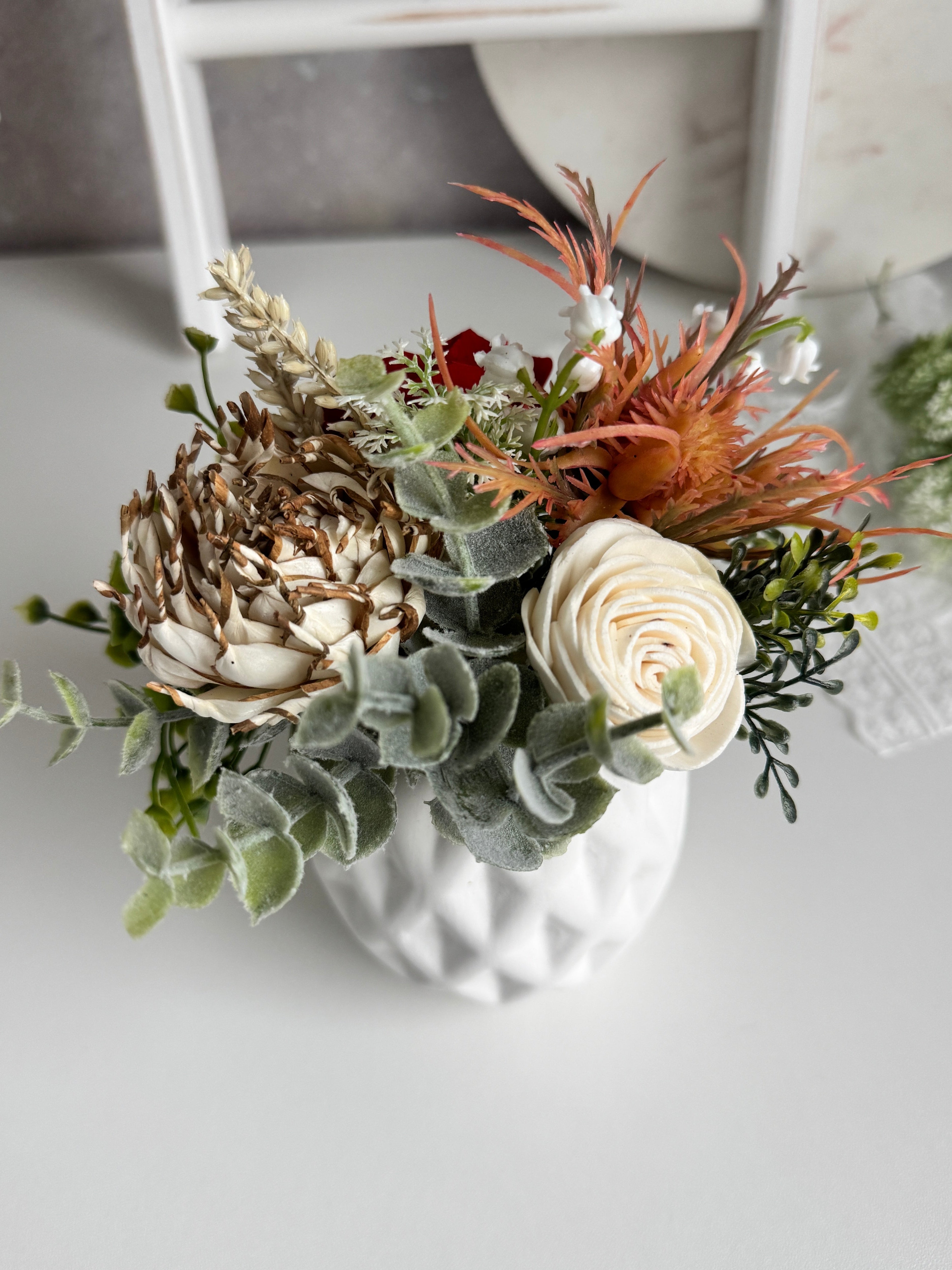 Red Poppy Sola Wood Flower Mini - Sola Wood Flowers | Handcrafted in Austin, TX by Sola Flower Sam