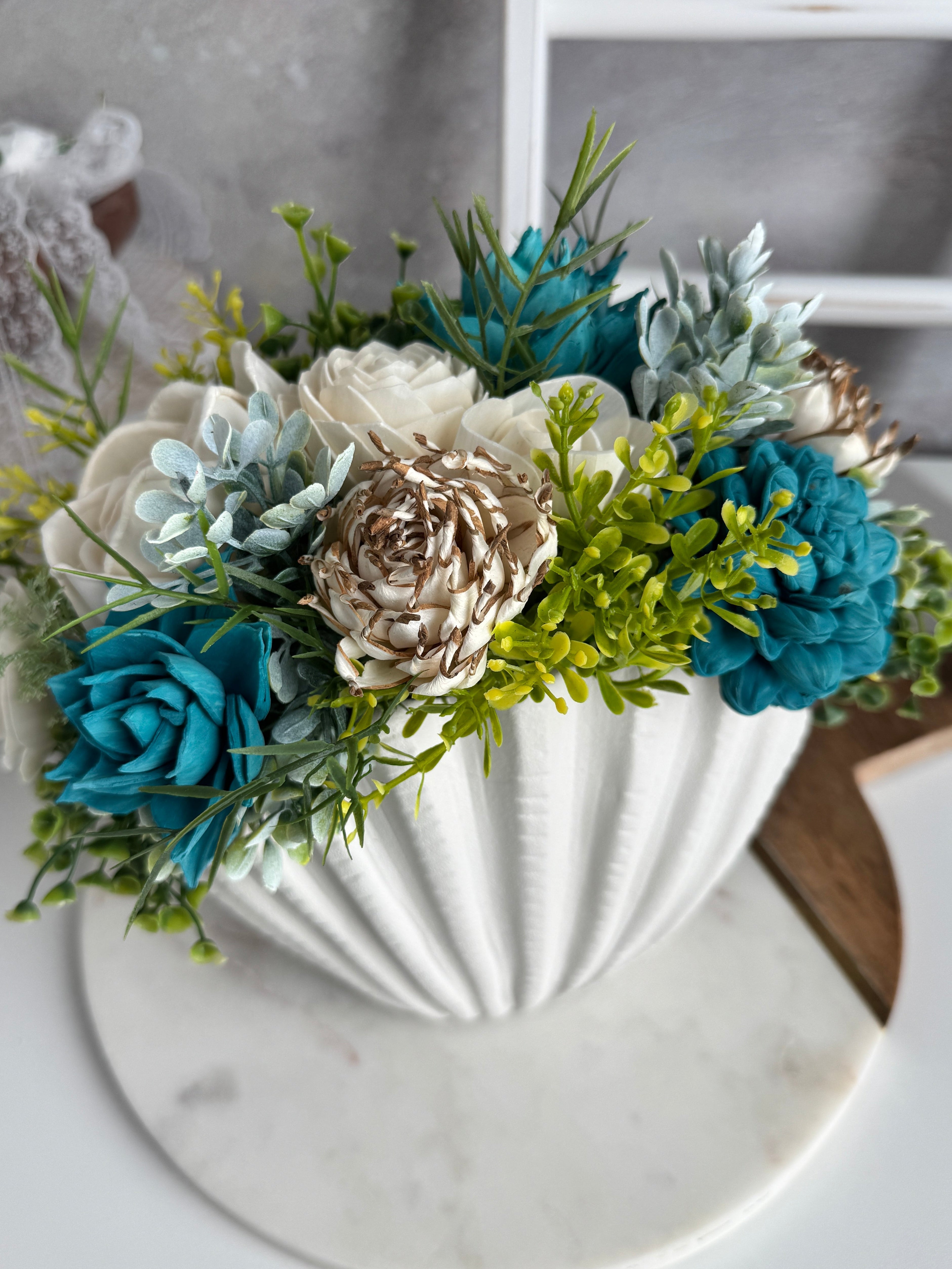 Tidal Bloom | Ocean Theme - Sola Wood Flowers | Handcrafted in Austin, TX by Sola Flower Sam